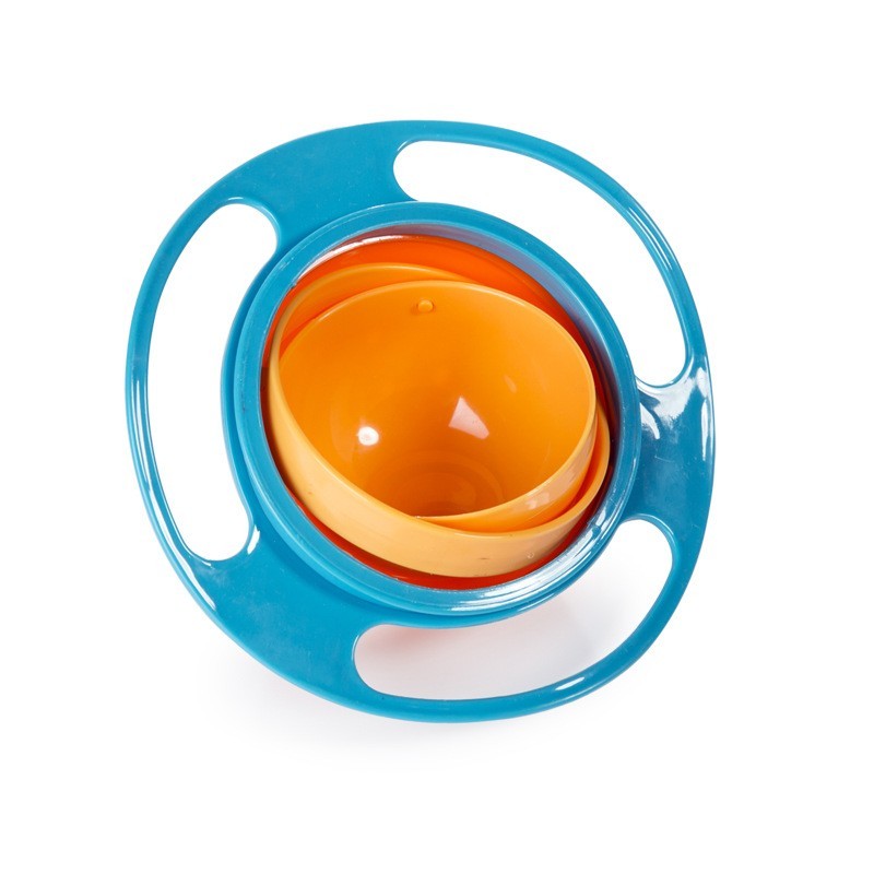 Spin Snack - 360° Spill-Proof Gyro Bowl