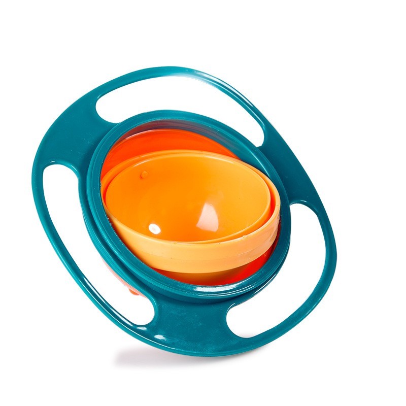 Spin Snack - 360° Spill-Proof Gyro Bowl