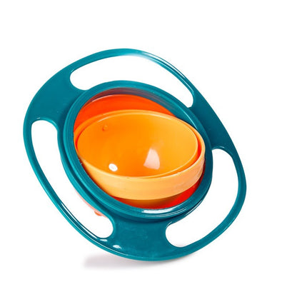 Spin Snack - 360° Spill-Proof Gyro Bowl