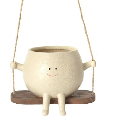 Swing Bloom - Smiling Face Hanging Planter